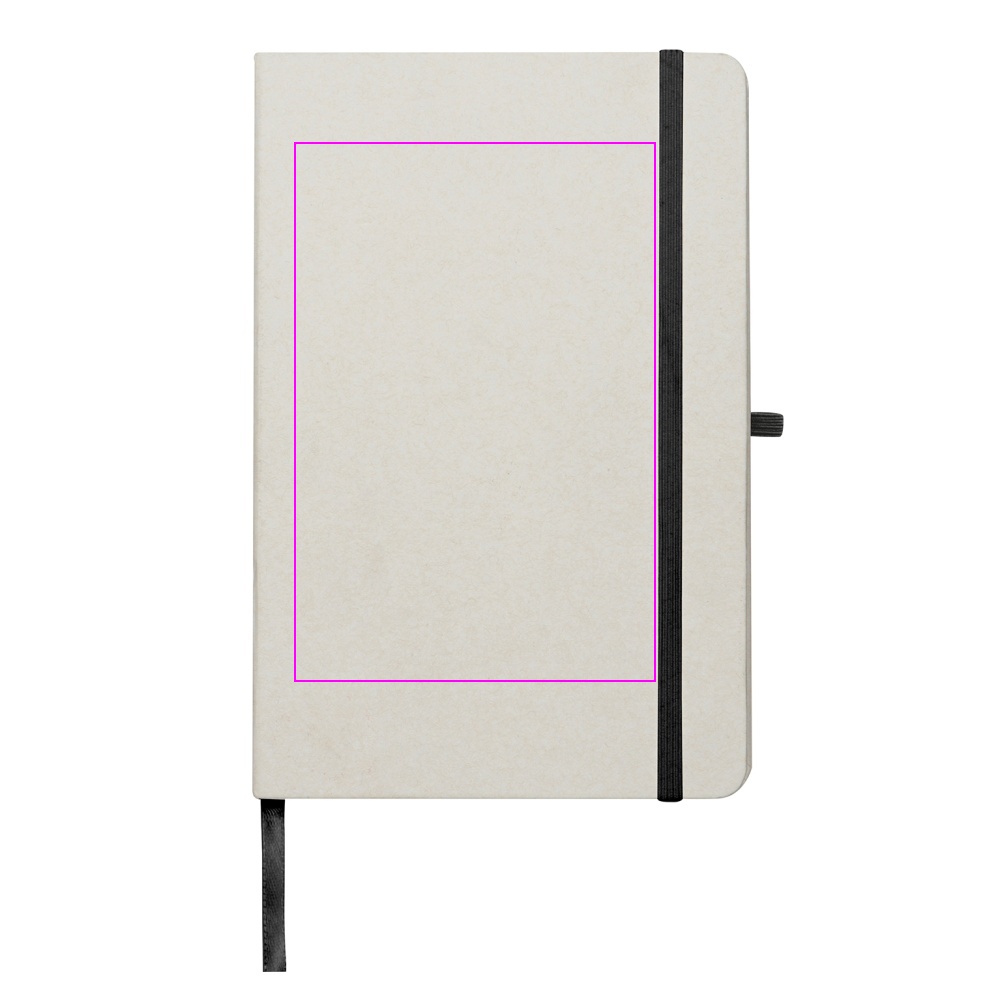 A5 lined notebook made from milk carton IZMIR