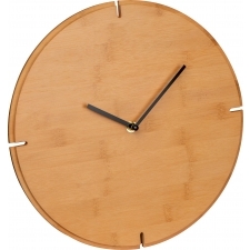 Bamboo wall clock HAMPTON