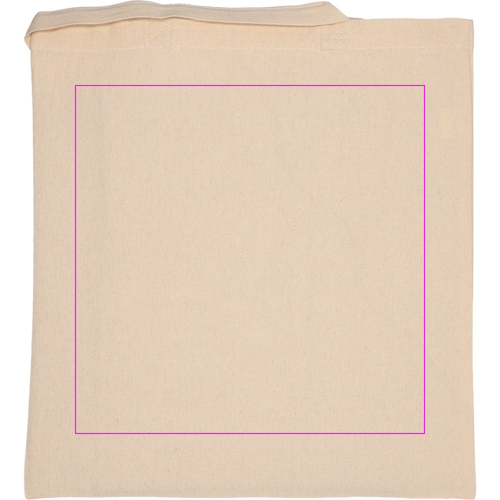 Organic cotton bag with long handles 220 g/m2 HONG KONG