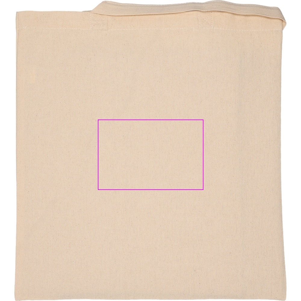 Organic cotton bag with long handles 220 g/m2 HONG KONG