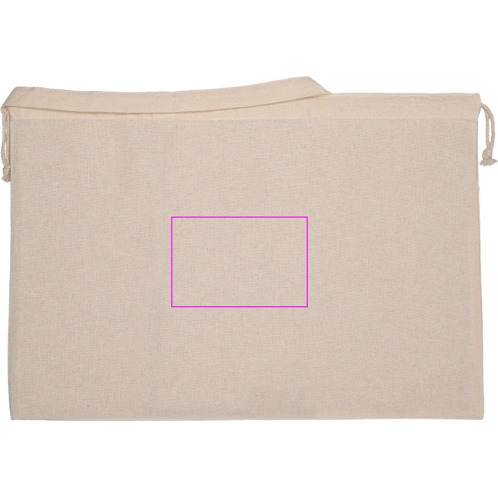 Organic cotton bag with long handles 180 g/m2 IMOLA