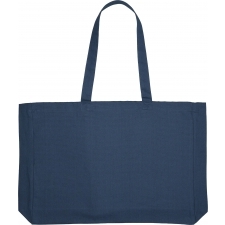 Organic cotton bag with long handles 270 g/m2 BARI