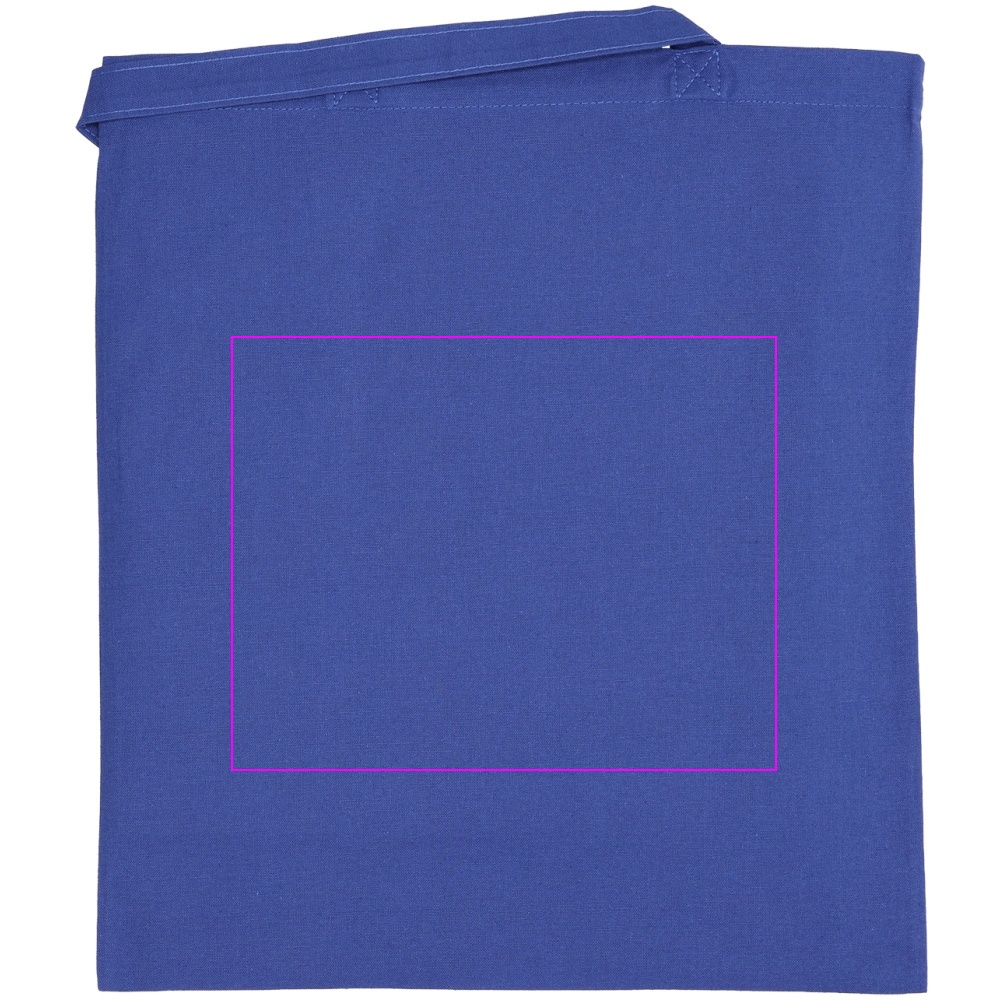 Organic cotton bag with long handles 180 g/m2 BRANSLEY