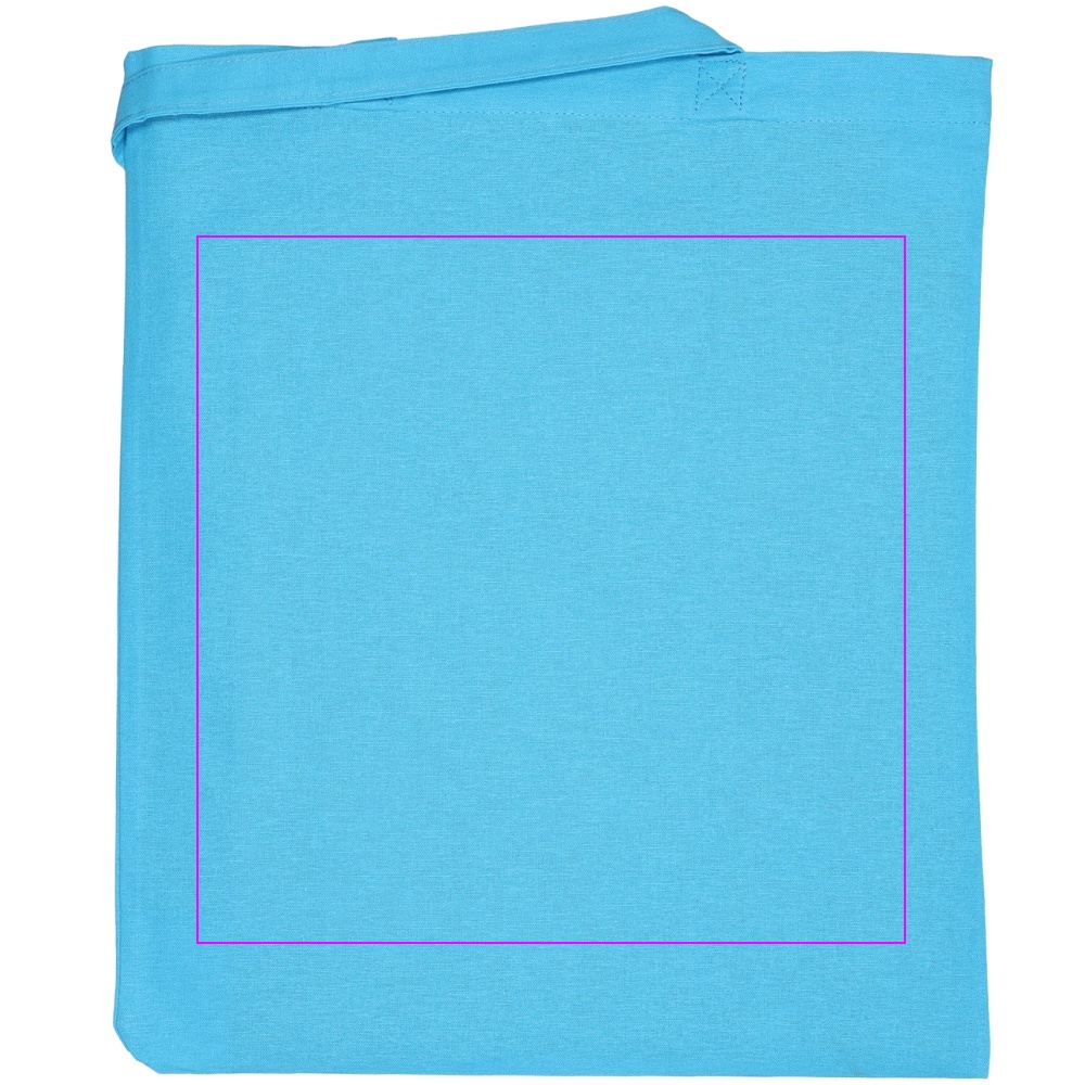 Organic cotton bag with long handles 180 g/m2 BRANSLEY