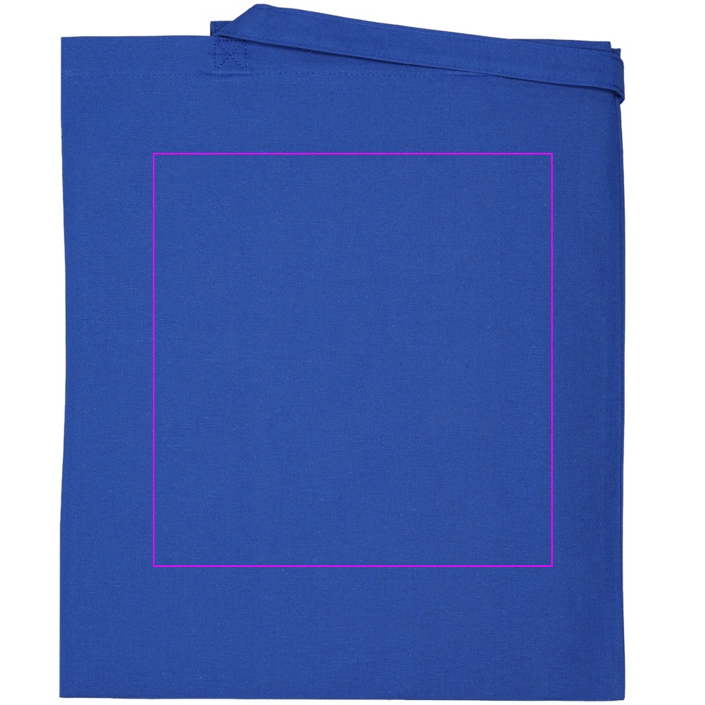 Organic cotton bag with long handles 180 g/m2 BRANSLEY