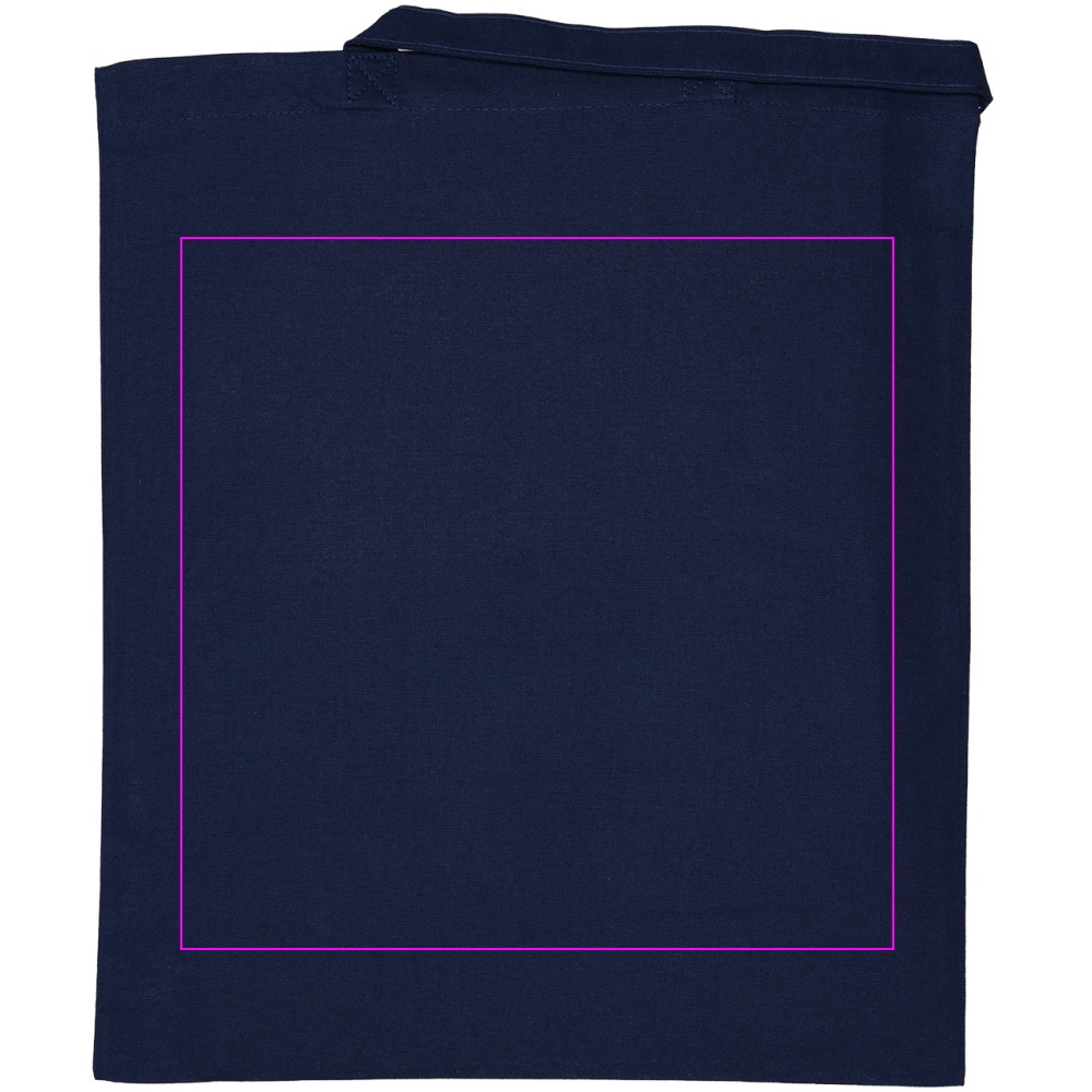 Organic cotton bag with long handles 180 g/m2 BRANSLEY