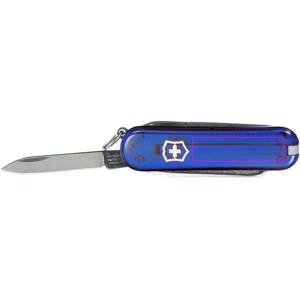 Pocket knife Classic SD transparent Victorinox