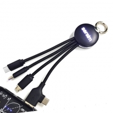 4w1 cable with illuminated logo RXD-368