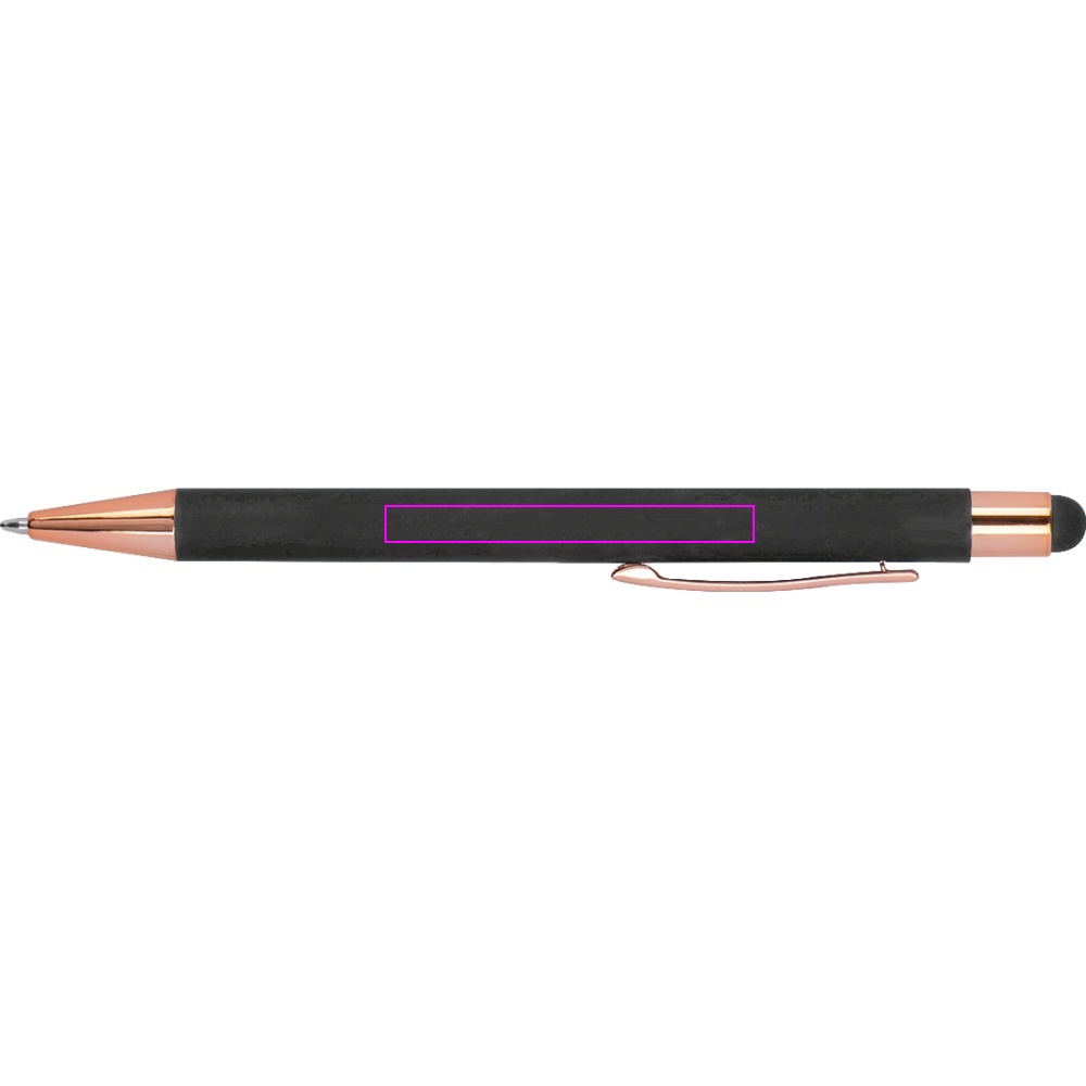 Metal ballpen touch pen soft touch MIRAMAR
