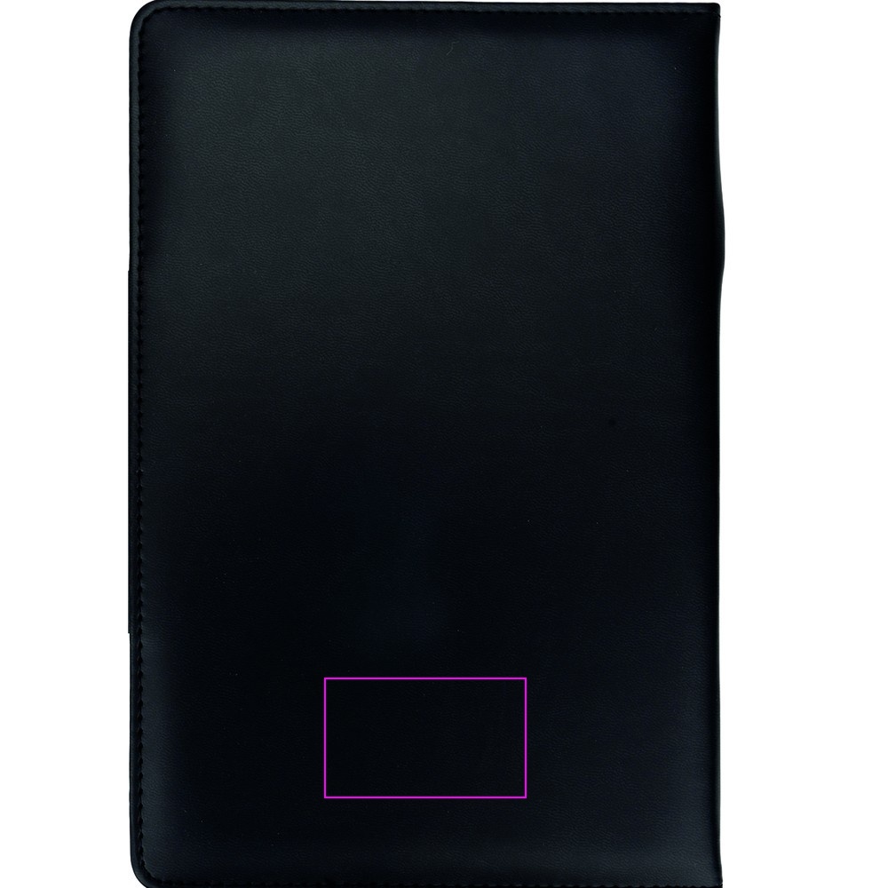 A5 lined notebook made from recycled PU ASUNCION