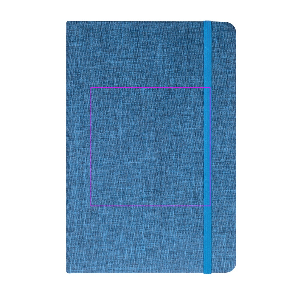 A5 lined notebook made from sugarcane and rPET ALGIERS