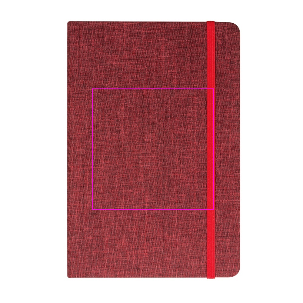 A5 lined notebook made from sugarcane and rPET ALGIERS
