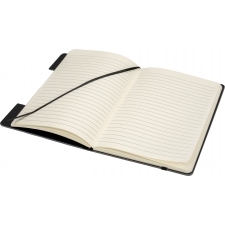 A5 lined notebook made from recycled paper with pen WALSALL
