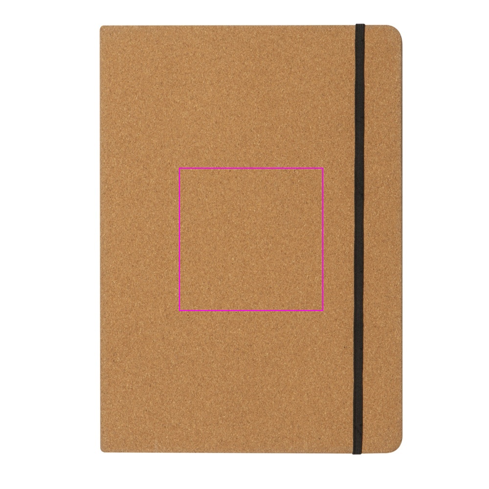 A4 lined folder made from recycled paper SYRACUSE