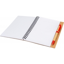 A5 notebook with blank pages made from recycled paper RAVENNA