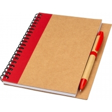 A5 notebook with blank pages made from recycled paper RAVENNA