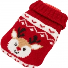Hand warmer in a Christmas cover WHITE ROCK