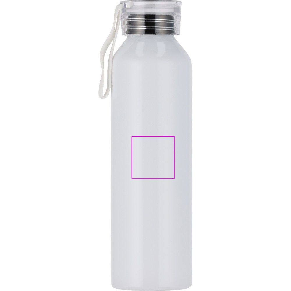 Recycled aluminum bottle CORK 600 ml