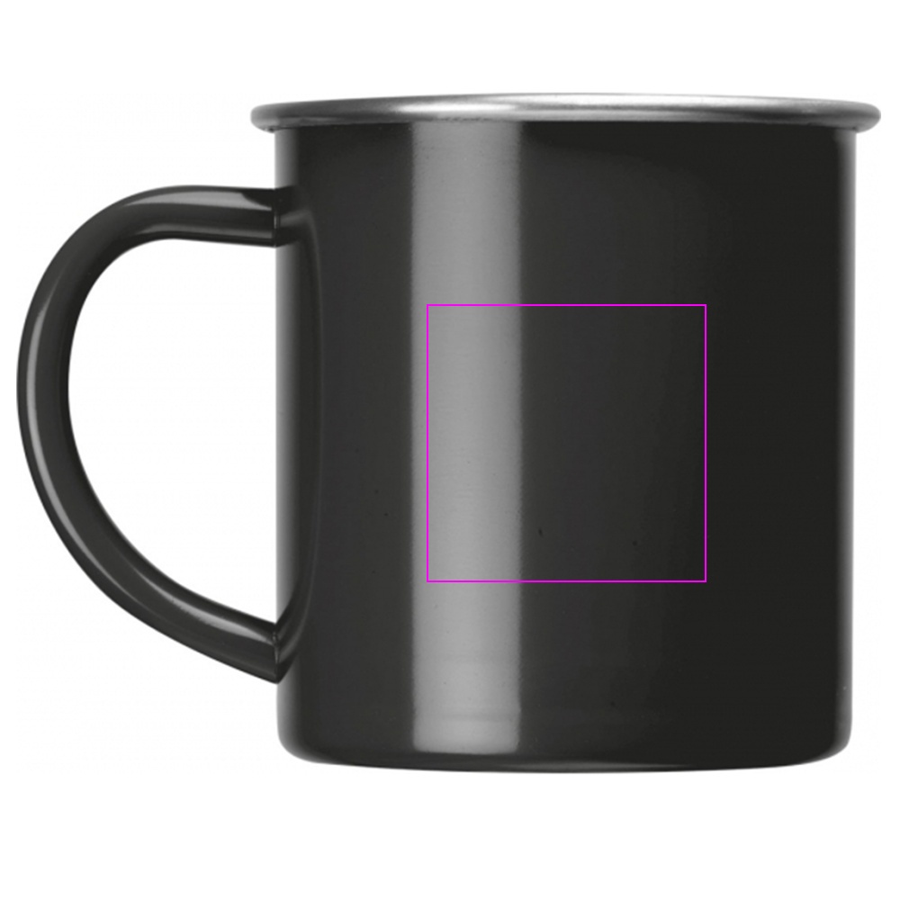 Steel mug 350ml TREZZO 350 ml