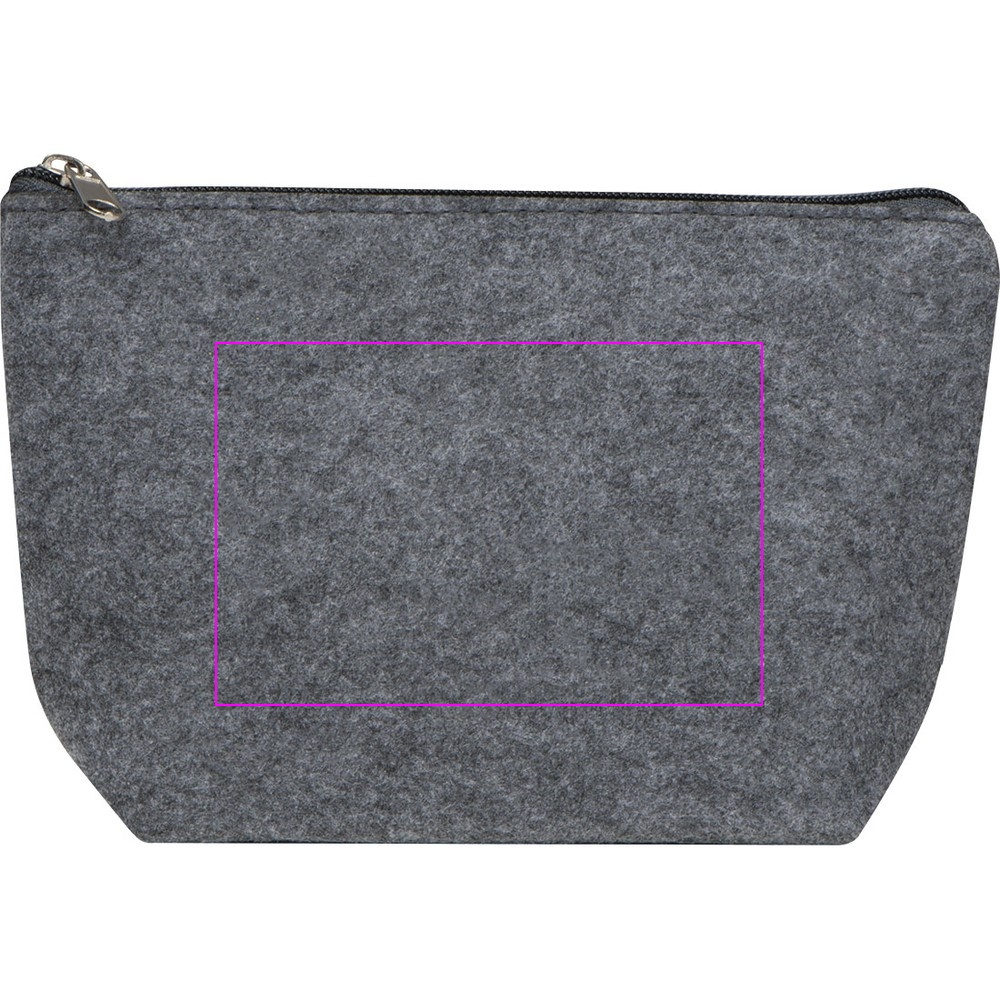 RPET felt cosmetic bag rPET CREMONA