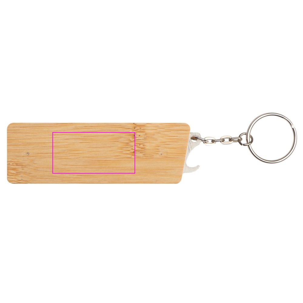 Multifunctional bamboo keyring HIROSHIMA