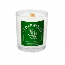 Soy candle 190g CEDARWOOD