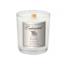 Soy candle 190g CEDARWOOD