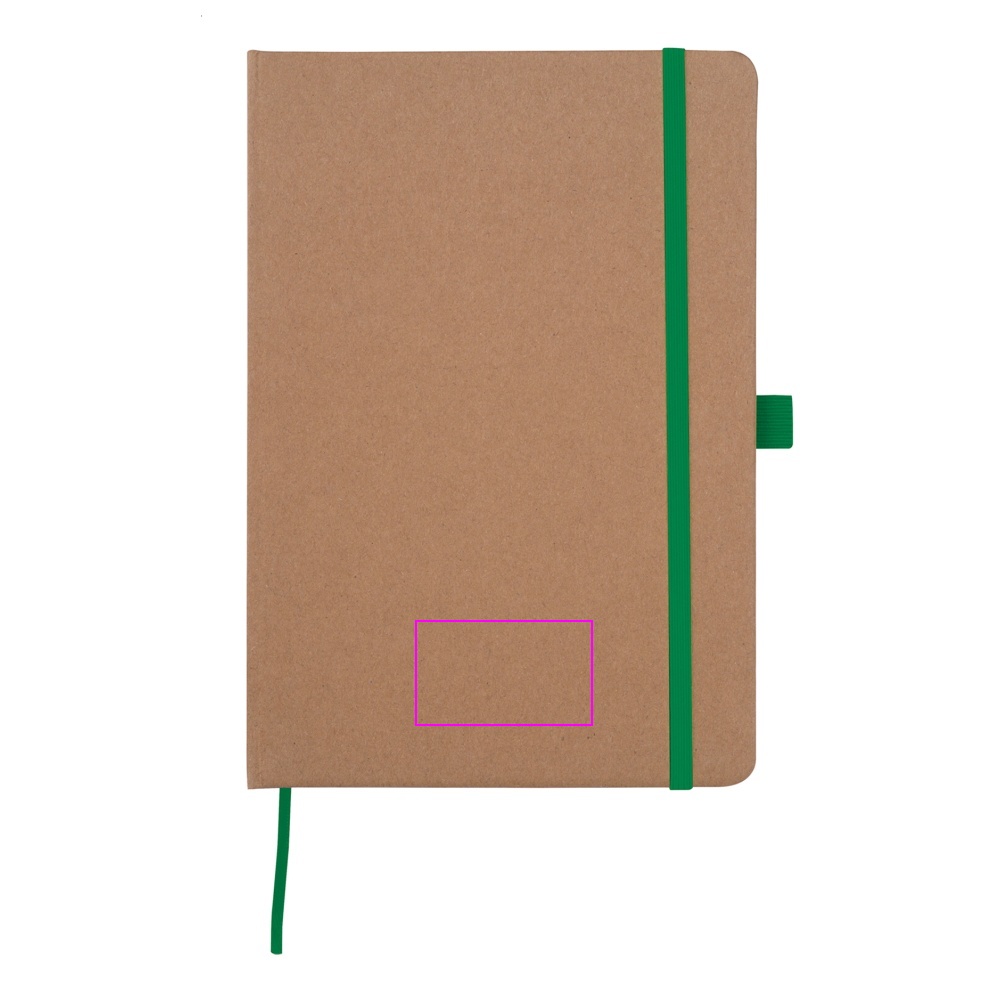 A5 Notebook made of recycled paper BOURNEMOUTH