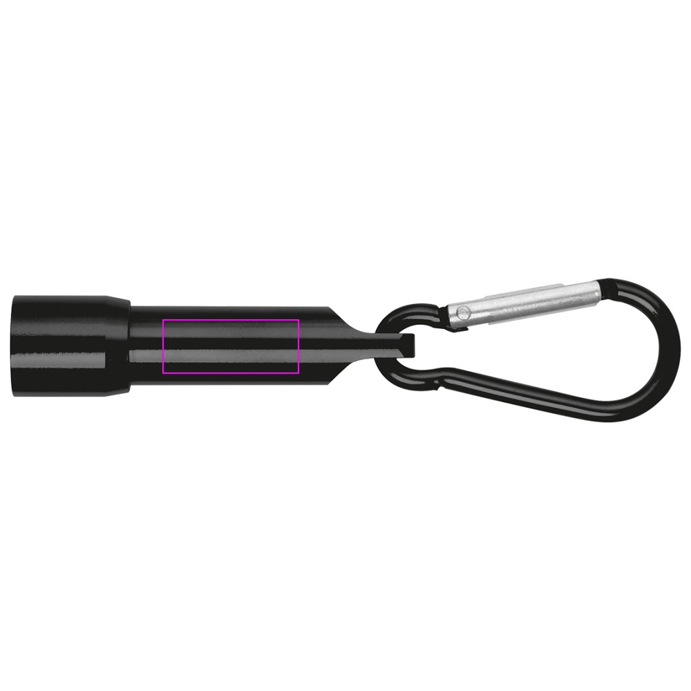 Mini Flashlight made of recycled aluminium BERGAMO