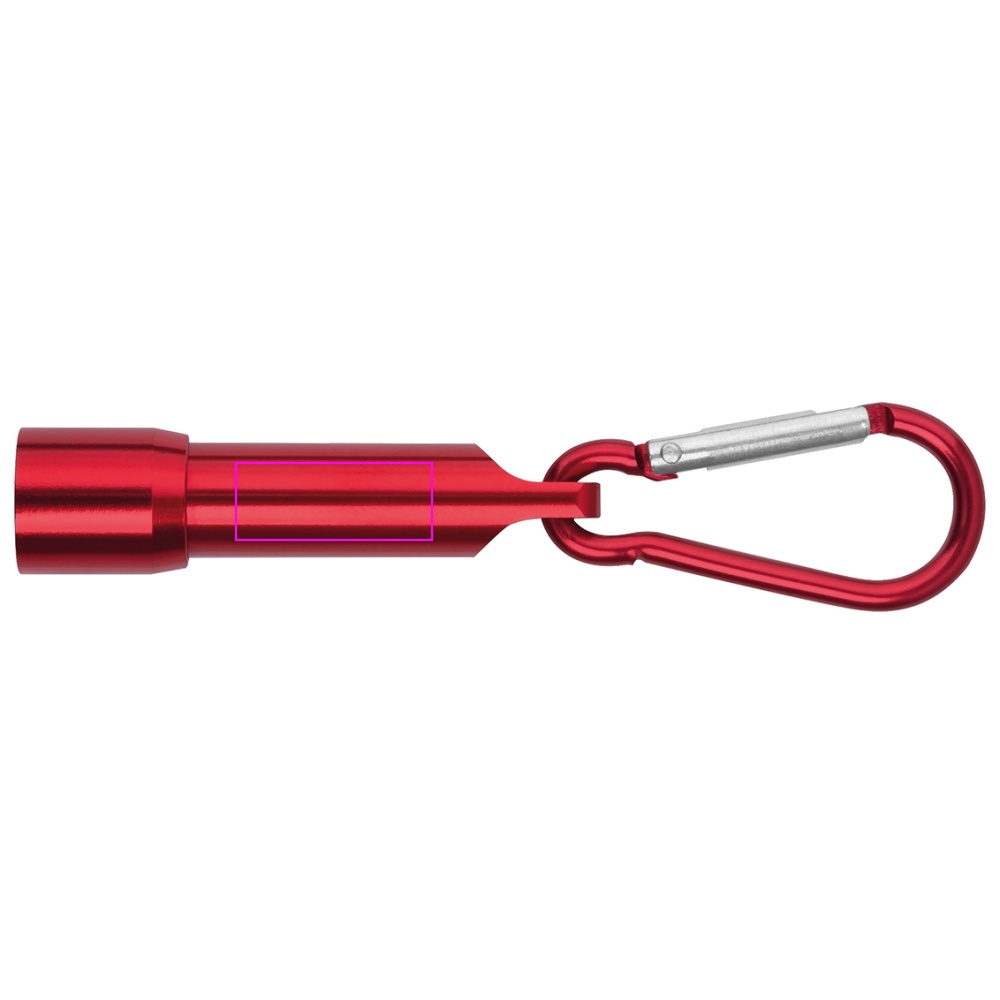 Mini Flashlight made of recycled aluminium BERGAMO