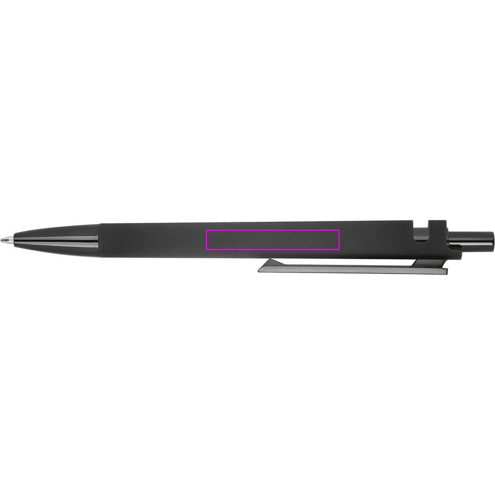 Soft touch plastic pen made of recycled ABS MONTERREY