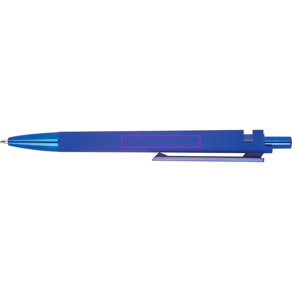 Soft touch plastic pen made of recycled ABS MONTERREY
