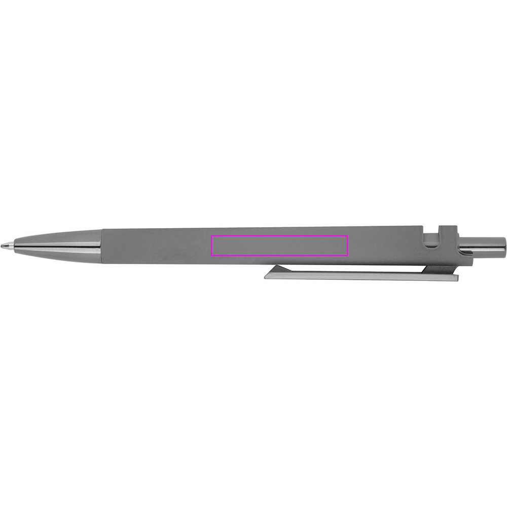 Soft touch plastic pen made of recycled ABS MONTERREY