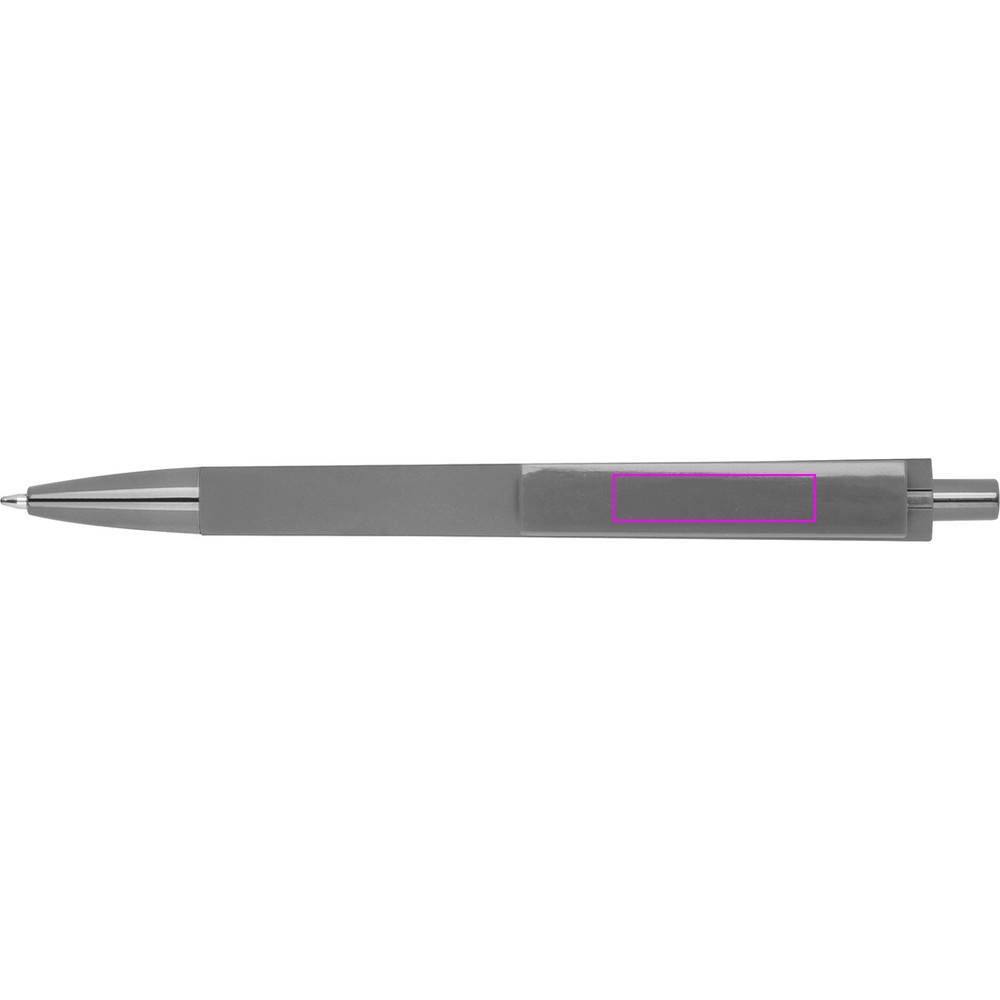 Soft touch plastic pen made of recycled ABS MONTERREY