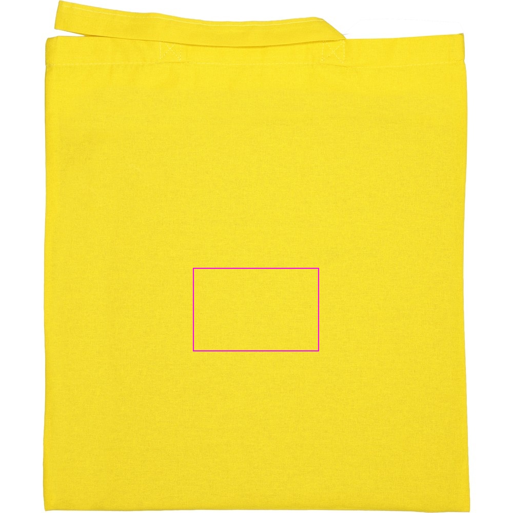 Cotton bag with short handles 140 g/m² BREGENZ