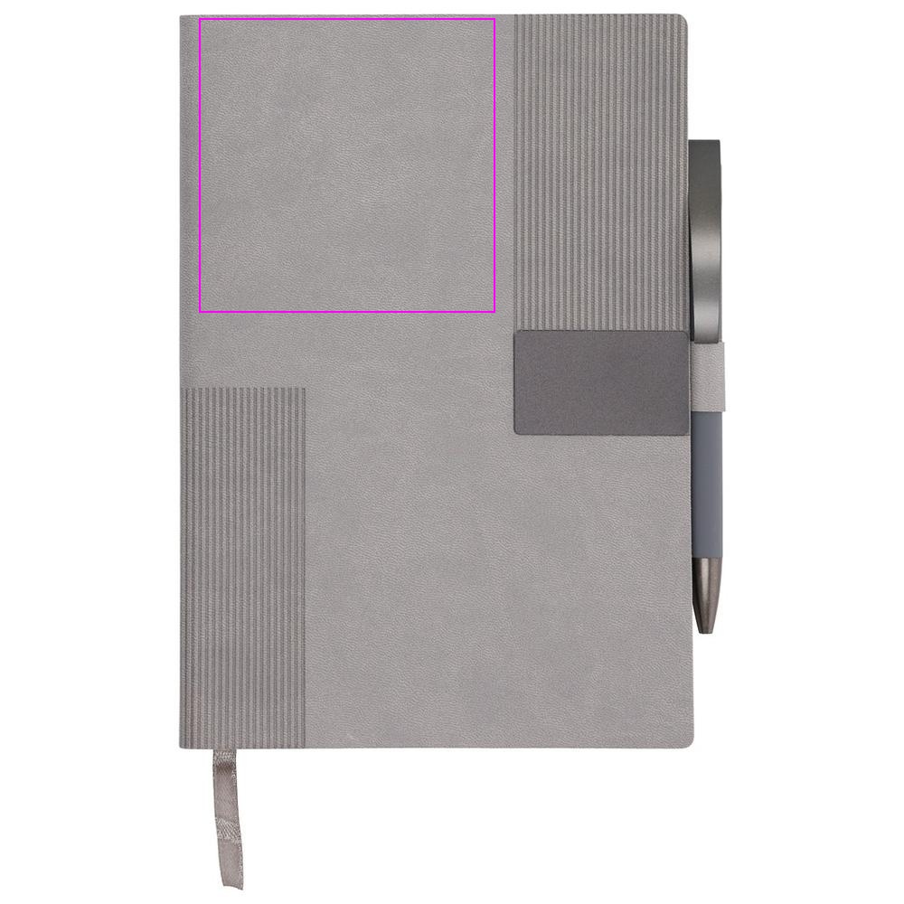 Lined notebook A5 with pen MERSIN