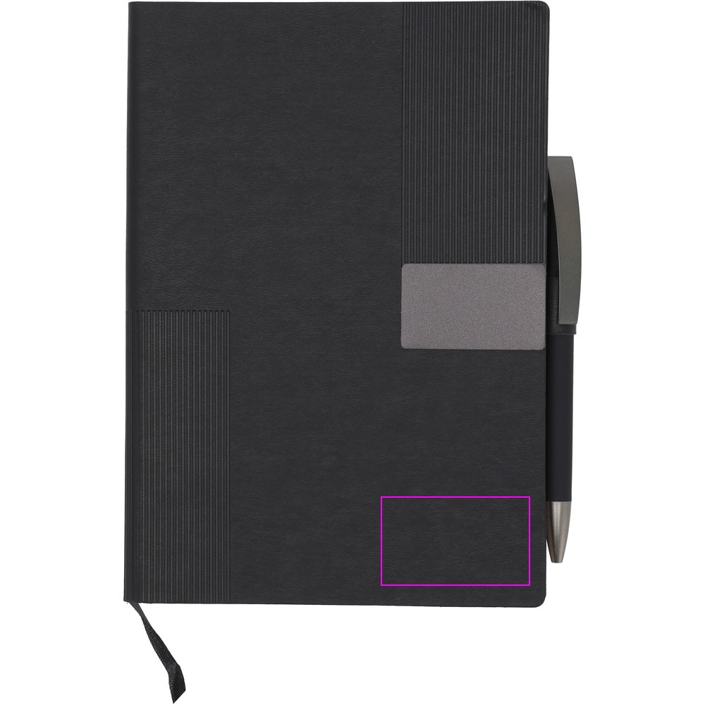 Lined notebook A5 with pen MERSIN