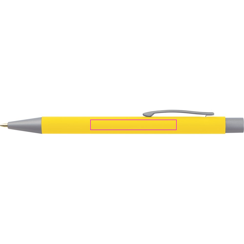 Aluminiumskulepenn soft-touch ROCKFORD
