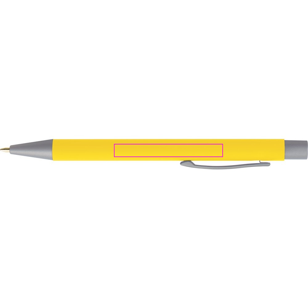 Aluminiumskulepenn soft-touch ROCKFORD