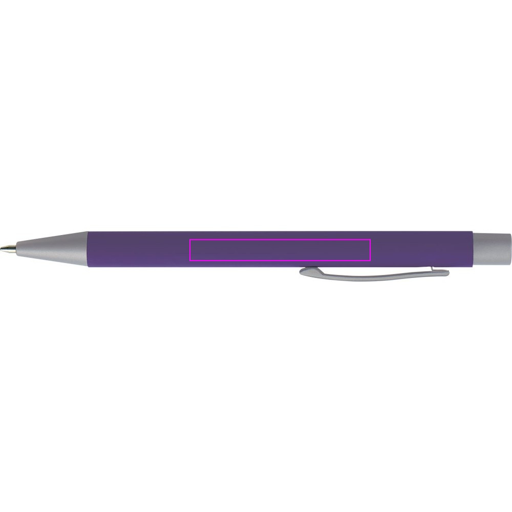 Aluminiumskulepenn soft-touch ROCKFORD