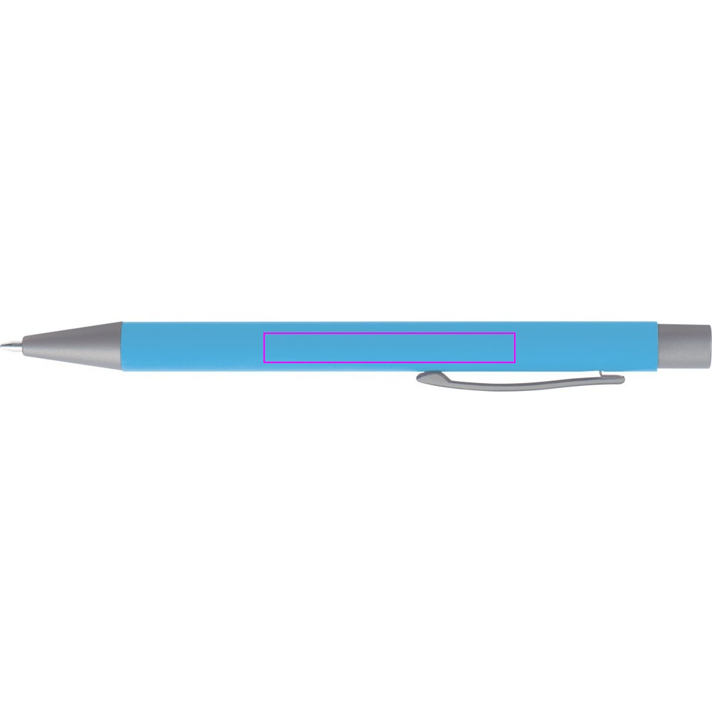 Aluminiumskulepenn soft-touch ROCKFORD