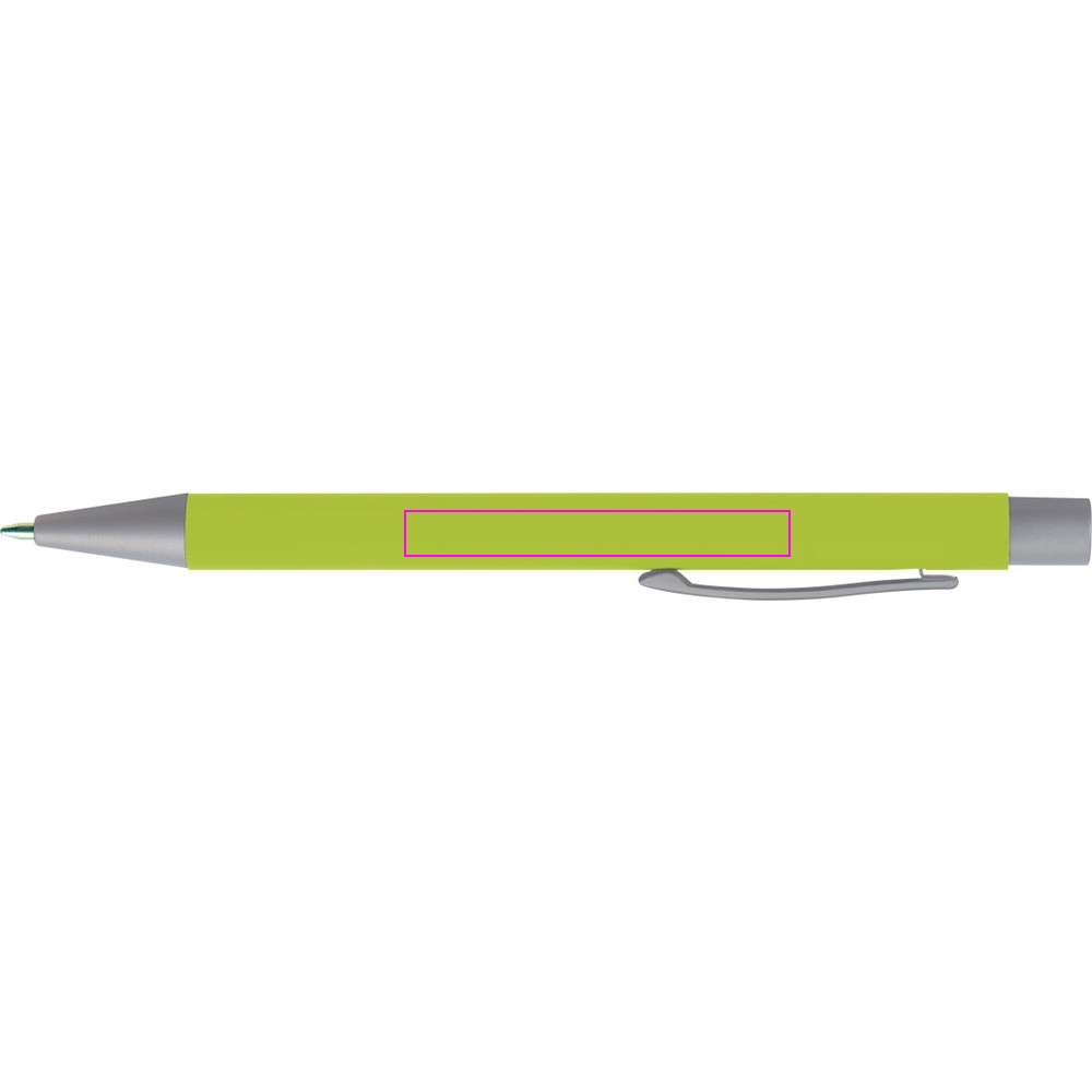 Aluminiumskulepenn soft-touch ROCKFORD