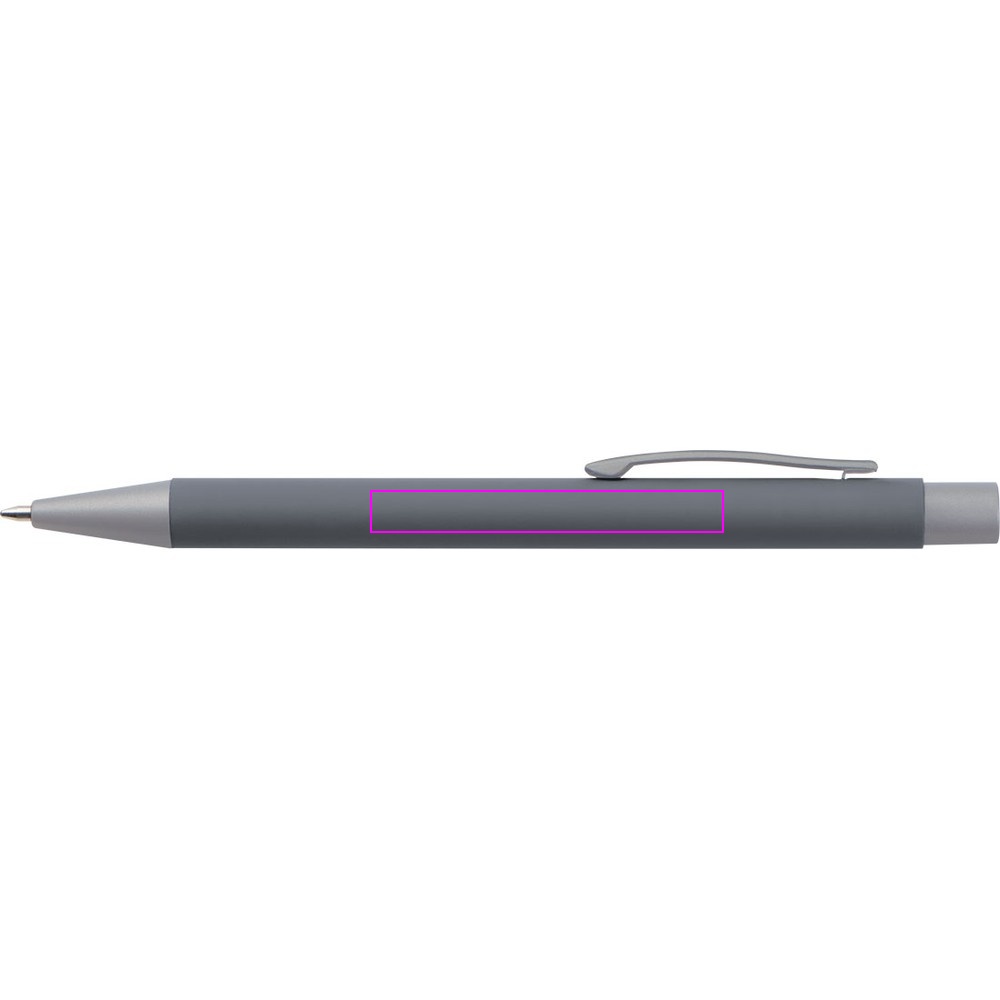 Aluminiumskulepenn soft-touch ROCKFORD