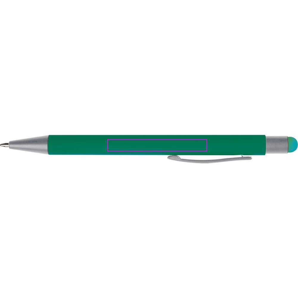 Aluminiumpenn med soft-touch RIO