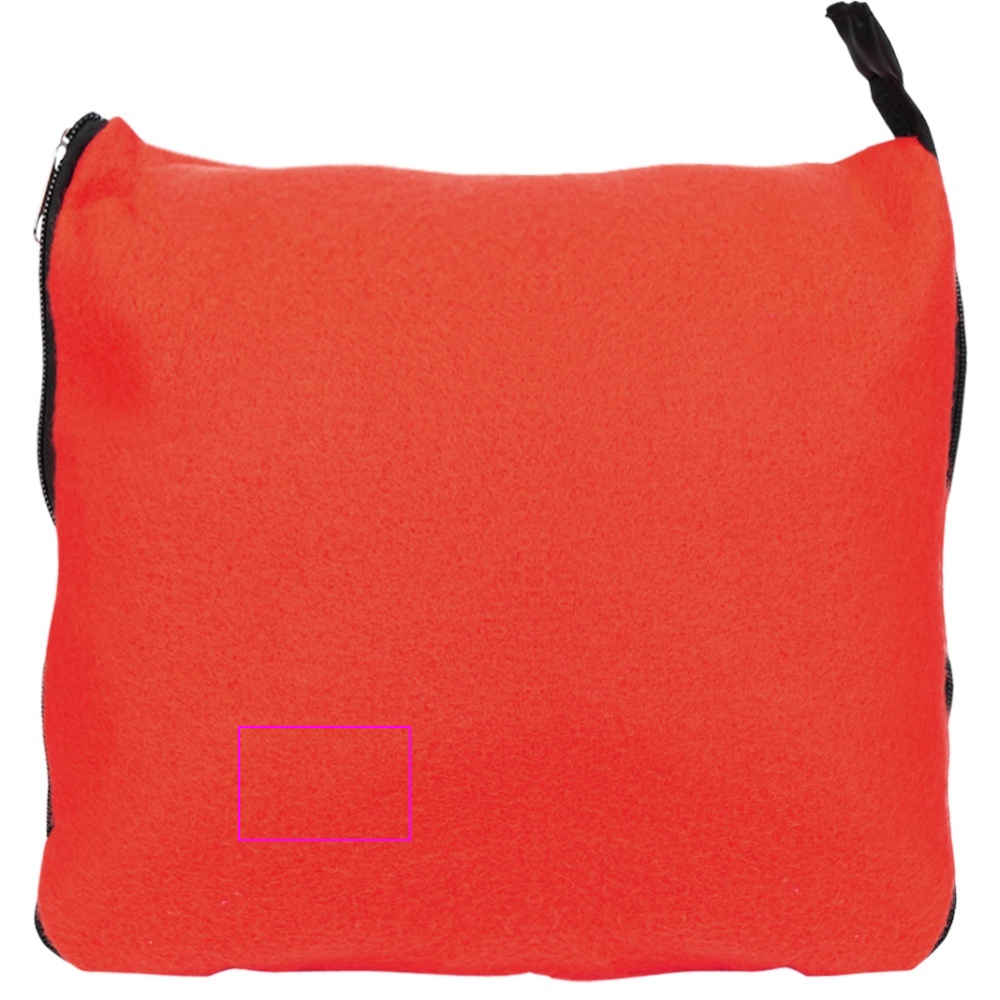 2-in-1 fleece blanket/pillow RADCLIFF 170 g/m2