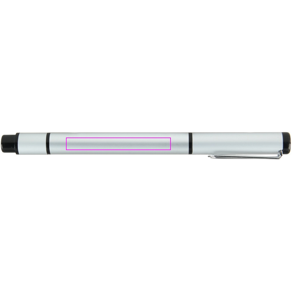 Metal 2-in-1 ballpen GETAFE