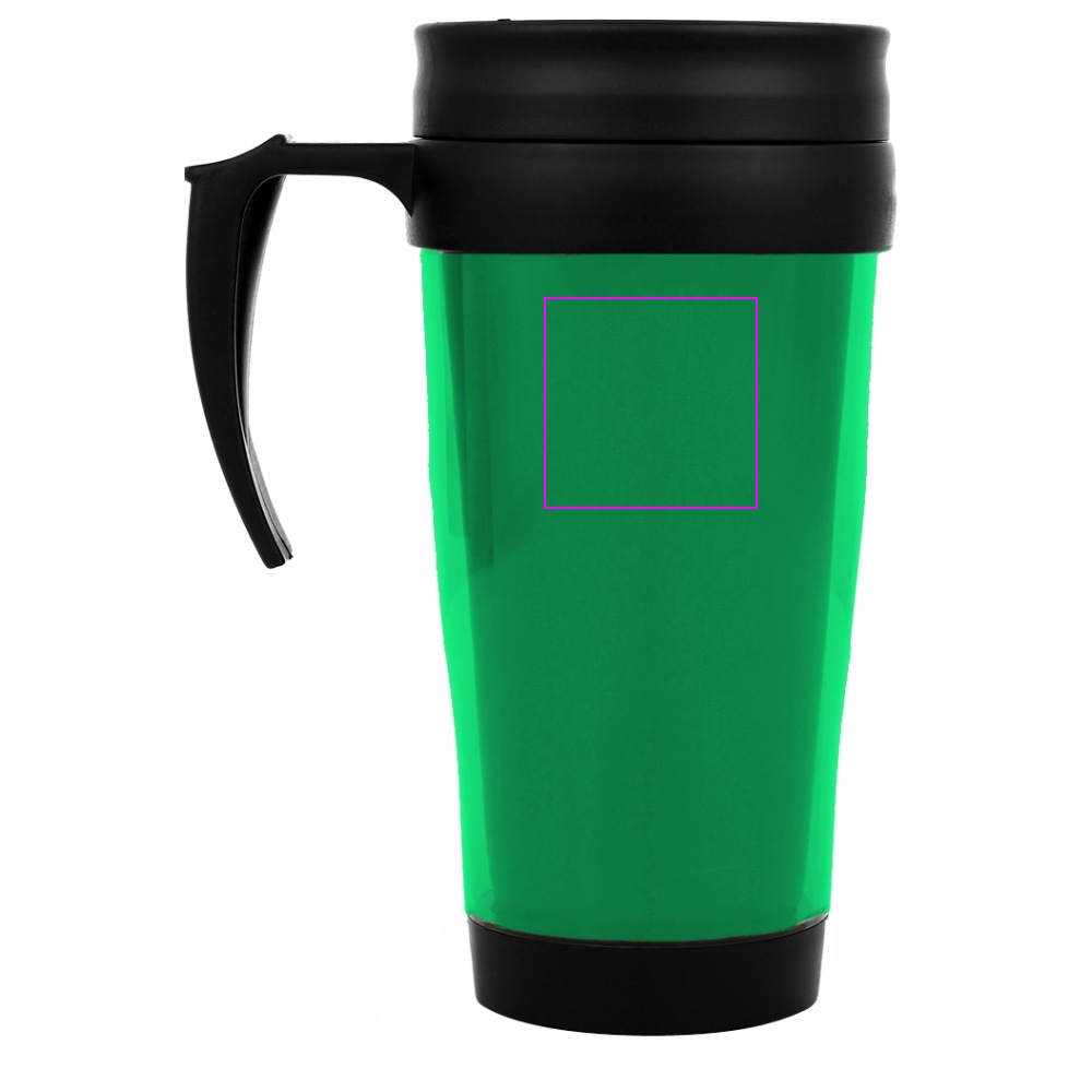 Plastic thermal mug 400ml FORT WORTH 400 ml