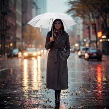 Manual umbrella Ø88 cm LILLE