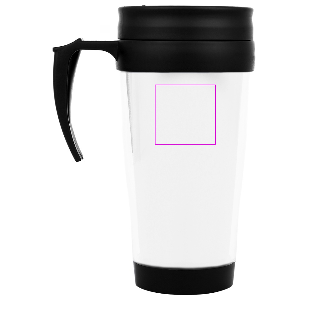 Plastic thermal mug 400ml FORT WORTH 400 ml