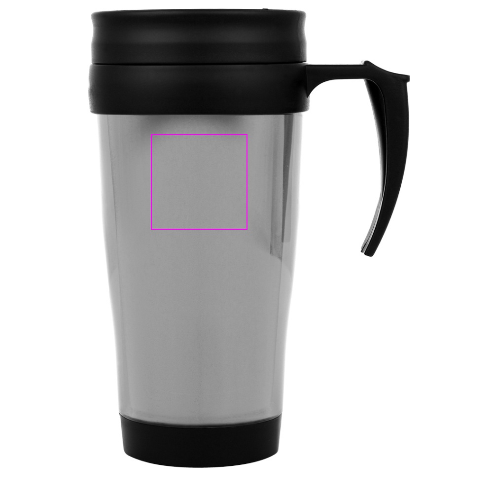 Plastic thermal mug 400ml FORT WORTH 400 ml